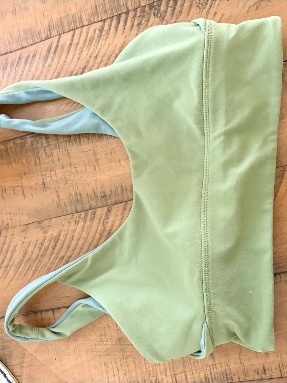 Lululemon Align Reversible Bra Sports Bra Gym Yoga Stretch Green Size 6